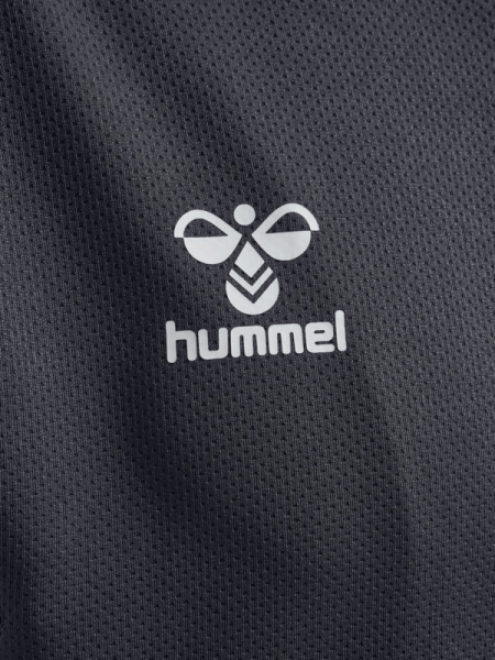 Hummel Authentic Zip Hoodie - Asphalt